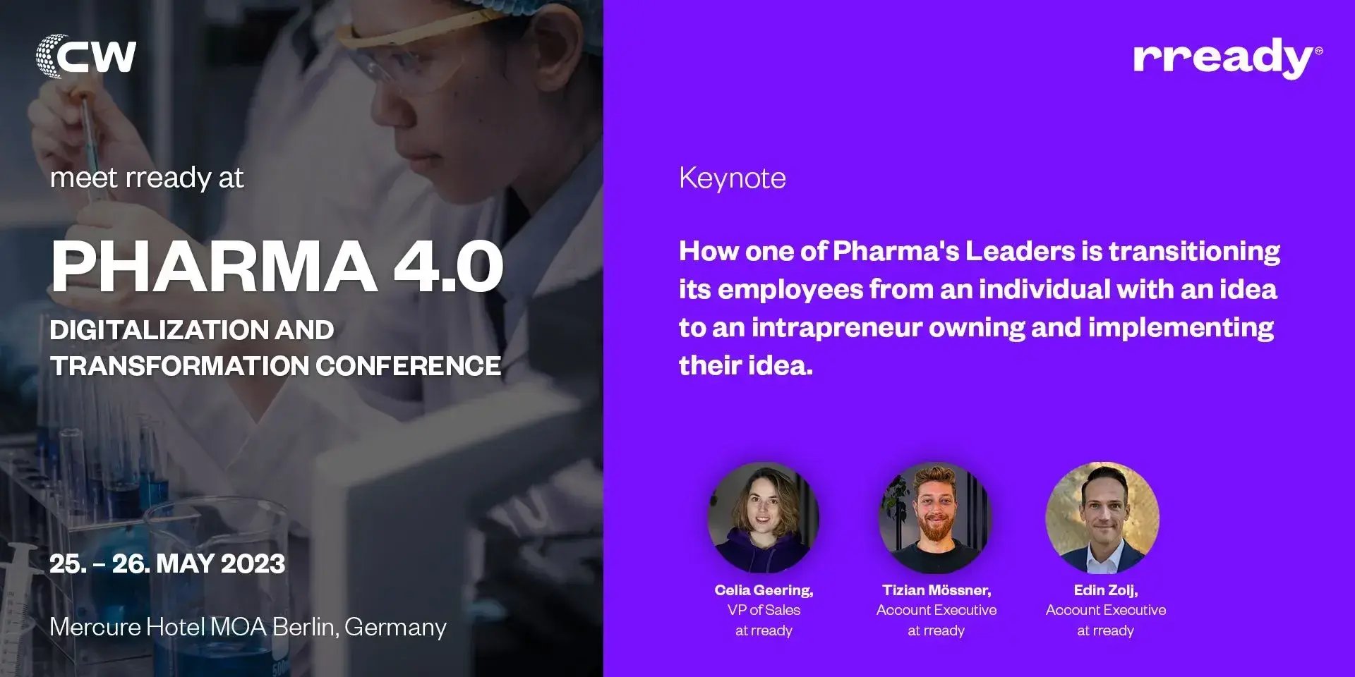 PHARMA 4.0 Digitalization and Transformation Conference 