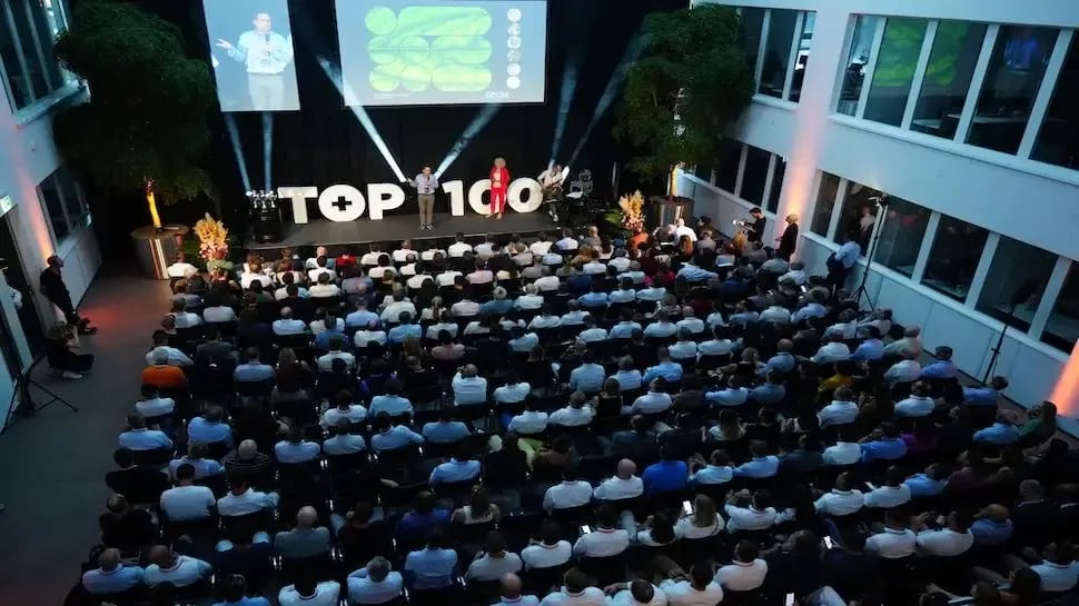 Photo of Audience at Top 100 Swiss startups award ceremony.