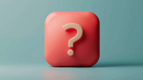 Message box with question mark icon. Blogpost about Socratic questioning in innovation.