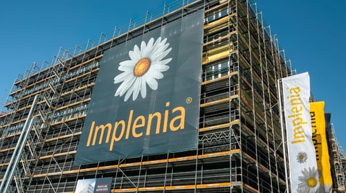 Photo of Implenia construction site in Altstetten-Zurich. Blogpost about innovation at Implenia.